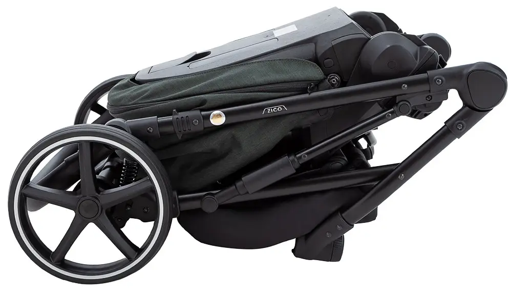 Детская коляска 2 в 1 Adamex Zico Lux TK-50 темно-зеленый